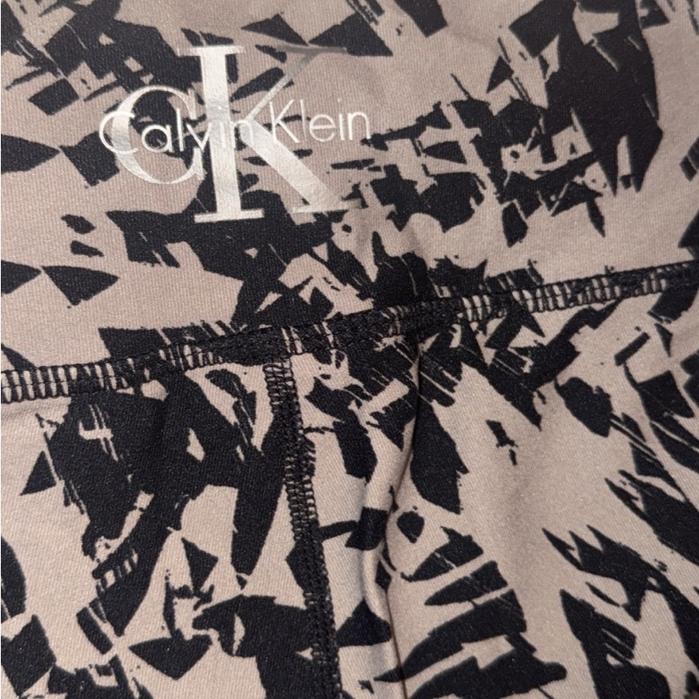 Calvin Klein Black and Gray spandex shorts